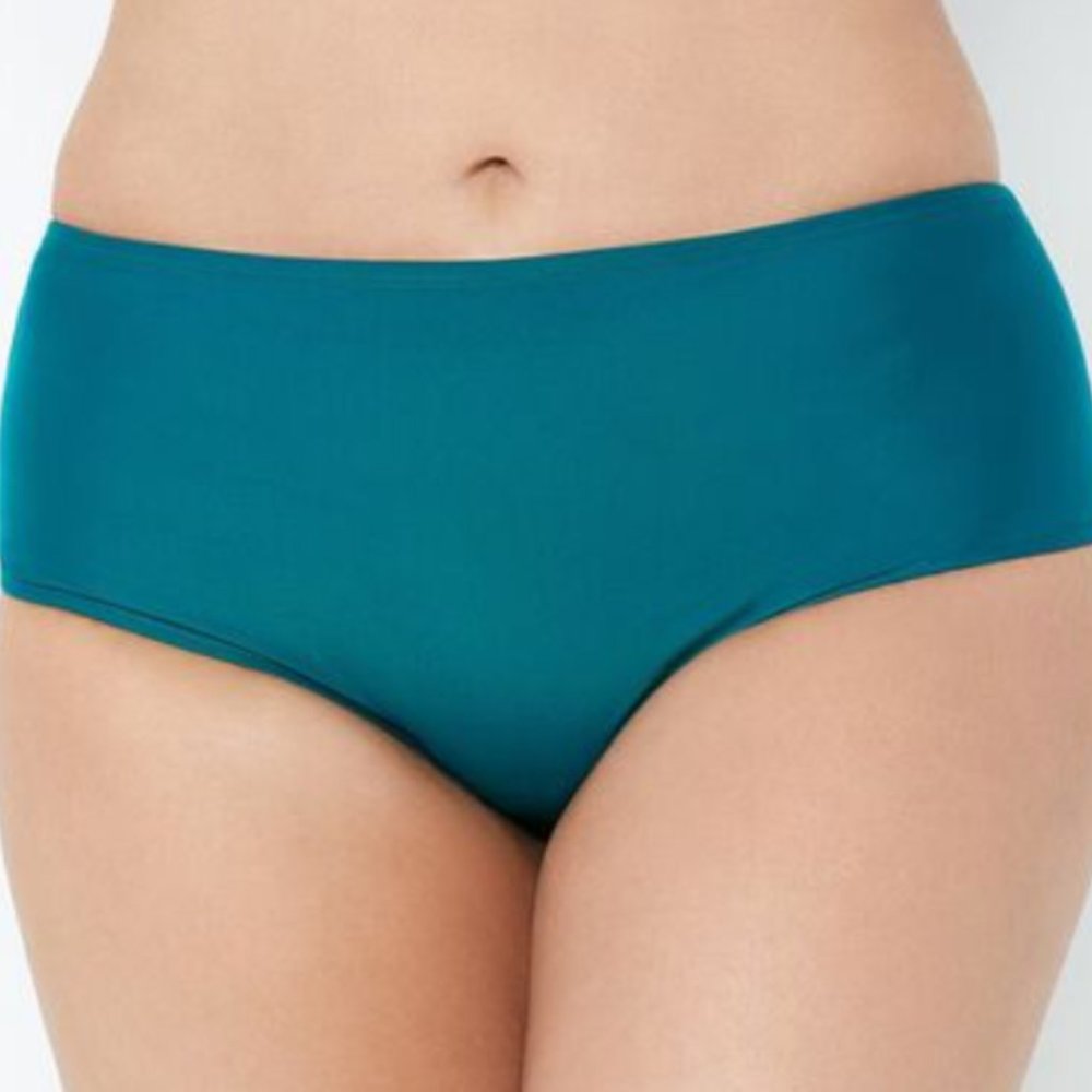 New Mid waist Swim Brief Bottom Swimsuits For All size 12